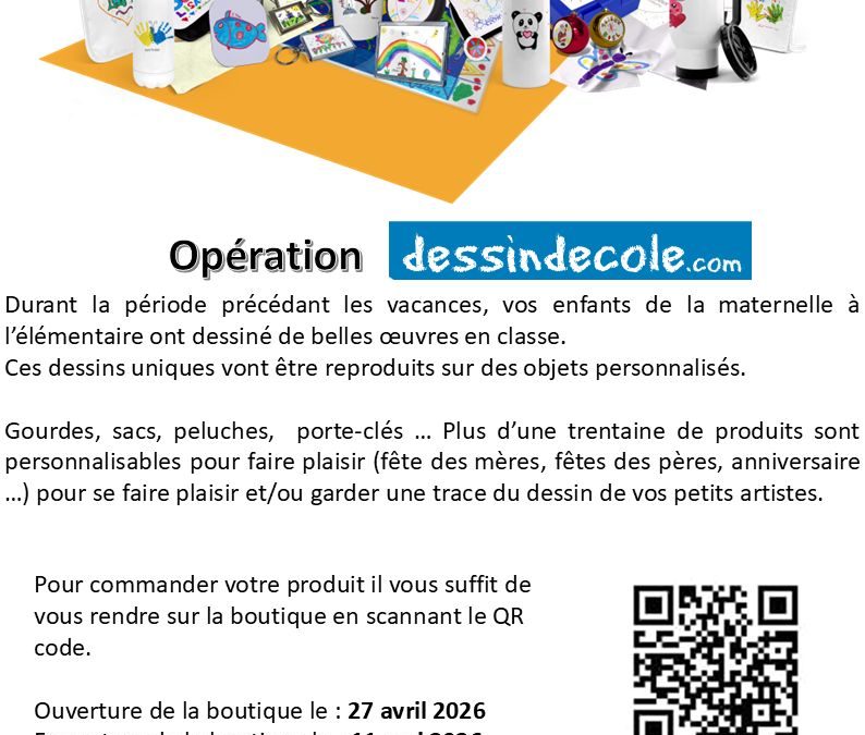 Dessin d&rsquo;école